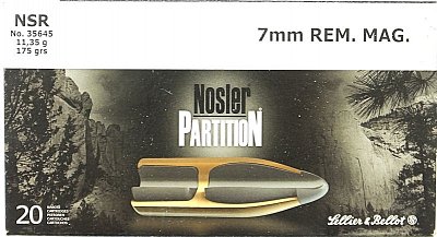 Náboj S&B 7mm Rem. Mag. NSR 11,35g 20 ks