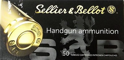 Náboj S&B 9mm Makarov 50ks