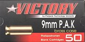 Náboj VICTORY 9mm P.A.Knall 50ks