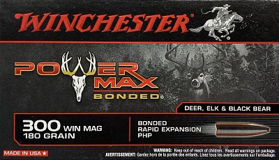 Náboj WINCHESTER .300Win. Mag. Power Max. Bonder 180gr. 20ks