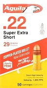 Náboje AGUILA .22 Short Super Extra HV SP 50ks