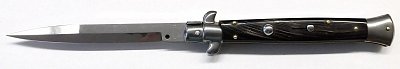 Nůž vyhazovací BELTRAME 28cm bajonetový, černý