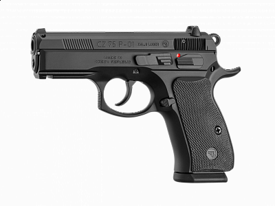 Pistole CZ 75 P-01 Steel Black r. 9mm Luger