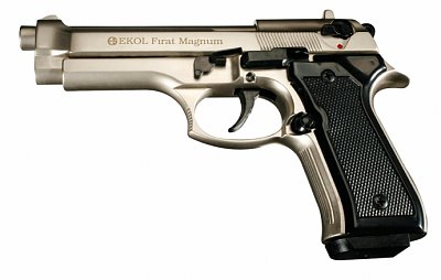 Plynová pistole EKOL FIRAT MAGNUM F92 saten cal.9mm