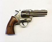 Plynový revolver Bruni Magnum 380 Python nikl cal. 9mm