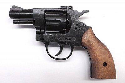 Plynový revolver BRUNI OLYMPIC dřevo cal. 6mm