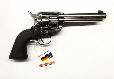 Plynový revolver Weihrauch Western S.A. steel cal. 9mm