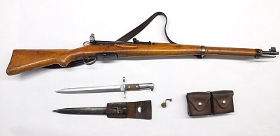 Puška opakovací Schmidt-Rubin K31 r. 7,5x55 Suisse