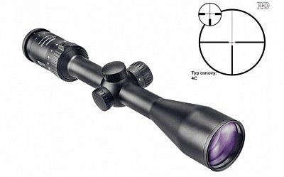 Puškohled MEOPRO 3,5-10x44 RD (kříž 4C)