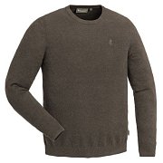 Svetr PINEWOOD Värnamo Crewneck 5049-207 hnědý vel.  XXL