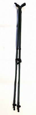 Teleskopická střelecká hůl Bipod s podpěrkou 2-2