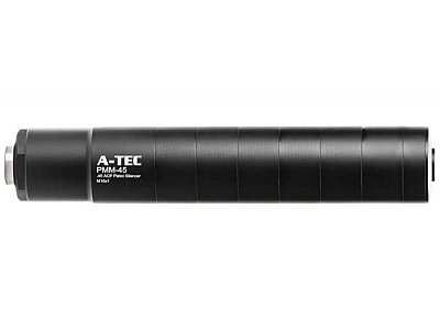 Tlumič A-TEC, PMM-45, modulový, impulzní pro pistole, ráže do .45", na závit M15x1mm LH