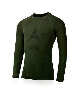 Triko LASTING WOLF zelené vel. L/XL