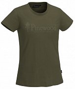 Triko PINEWOOD Outdoor Life 3445 dámské H.olive vel. XXL