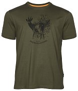Triko PINEWOOD Roe Deer 5455-107 olivové vel. 3XL