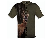 Triko WILD ZONE motiv srnec vel. XL