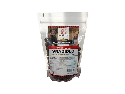 Vnadidlo Venator proteinové kuličky uzená makrela 1kg