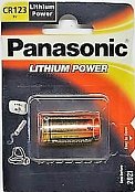 Baterie Panasonic CR123 3V