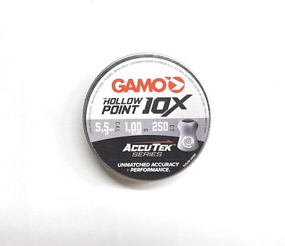 Diabolo GAMO AccuTek Hollow Point 5,5 mm 250  ks