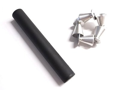 Kompenzátor hluku r. 9mm Flobert/6mm Flobert závit 1/2-20 UNF