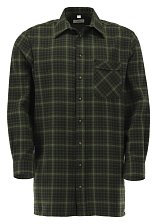 Košile ORBIS 400001-4343 flanel zelená kostka vel.  39/40