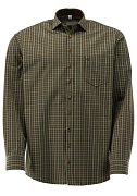 Košile ORBIS 420000-3197/56 zelená kostka vel. 49/50