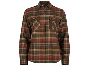 Košile PINEWOOD Prestwick Exclusive dámská D.Green/Terracotta 3428-767 vel. XXL