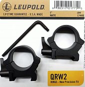 Montáž Leupold QRW2 25,4mm rychloupínací nízké matné 