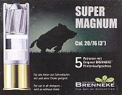 Náboj Brenneke 20x76 Super Magnum 28,4g 5ks