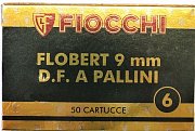 Náboj FIOCCHI 9mm FLOBERT brokový 2,7mm 50ks