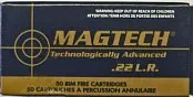 Náboj Magtech .22 LR Subsonic 50 ks