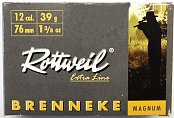 Náboj ROTTWEIL 12x76 Brenneke Magnum 39g  5 ks