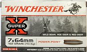Náboj Winchester 7x64 Power Point 10,5g 20 ks