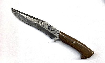 Nůž Dellinger Damask Cocobolo MB Handmade