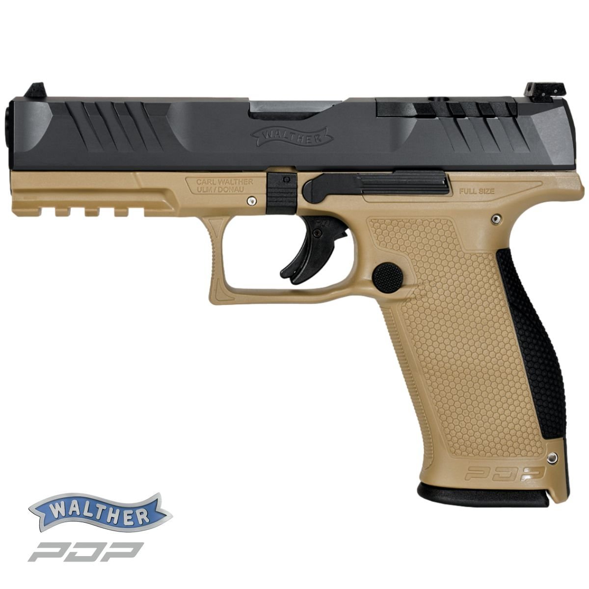 Walther PDP FS 4,5" OR FDE R. 9mm Luger