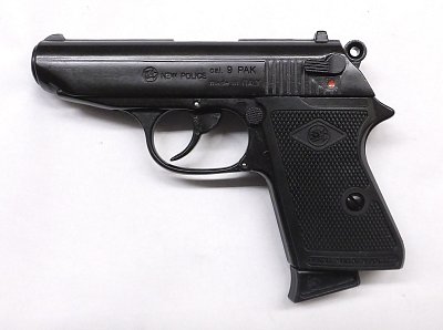 Plynová pistole BRUNI New Police černá cal. 9mm ktg. PO