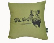 Polštářek C.I.T s motivem divočáka