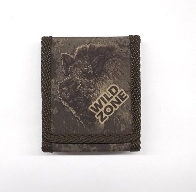 Pouzdro na kulové náboje WILDZONE s motivem divočáka hnědé