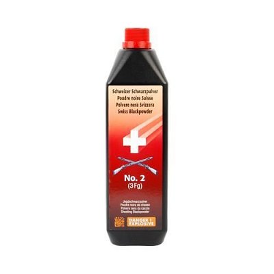 Prach černý SWISS No. 2 1 kg