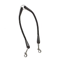 Rozdvojka B&F lanová spirála 10mmx40 cm černá