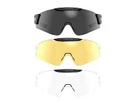 Střelecké brýle BERETTA Intermack UNI sada 3 skel kouřové/čiré/žluté