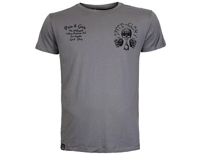 Triko YAKUZA PREMIUM 3906 Broken Legend Lilla Mat vel.  XL