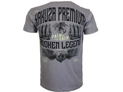 Triko YAKUZA PREMIUM 3906 Broken Legend Lilla Mat vel.  XXL