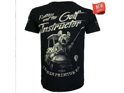 Triko YAKUZA PREMIUM 3911 Golf Instructor černé vel.  XXL